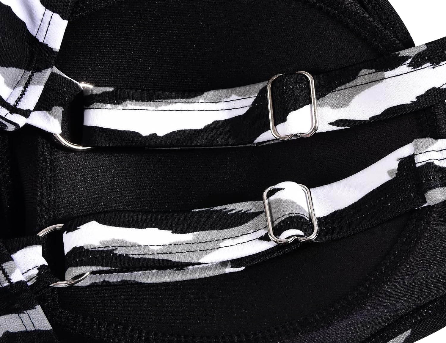 Septangle Vintage One Piece Swimdress Slimming Tummy Control Shaping Swimsuit Bathing Suit - Image 7