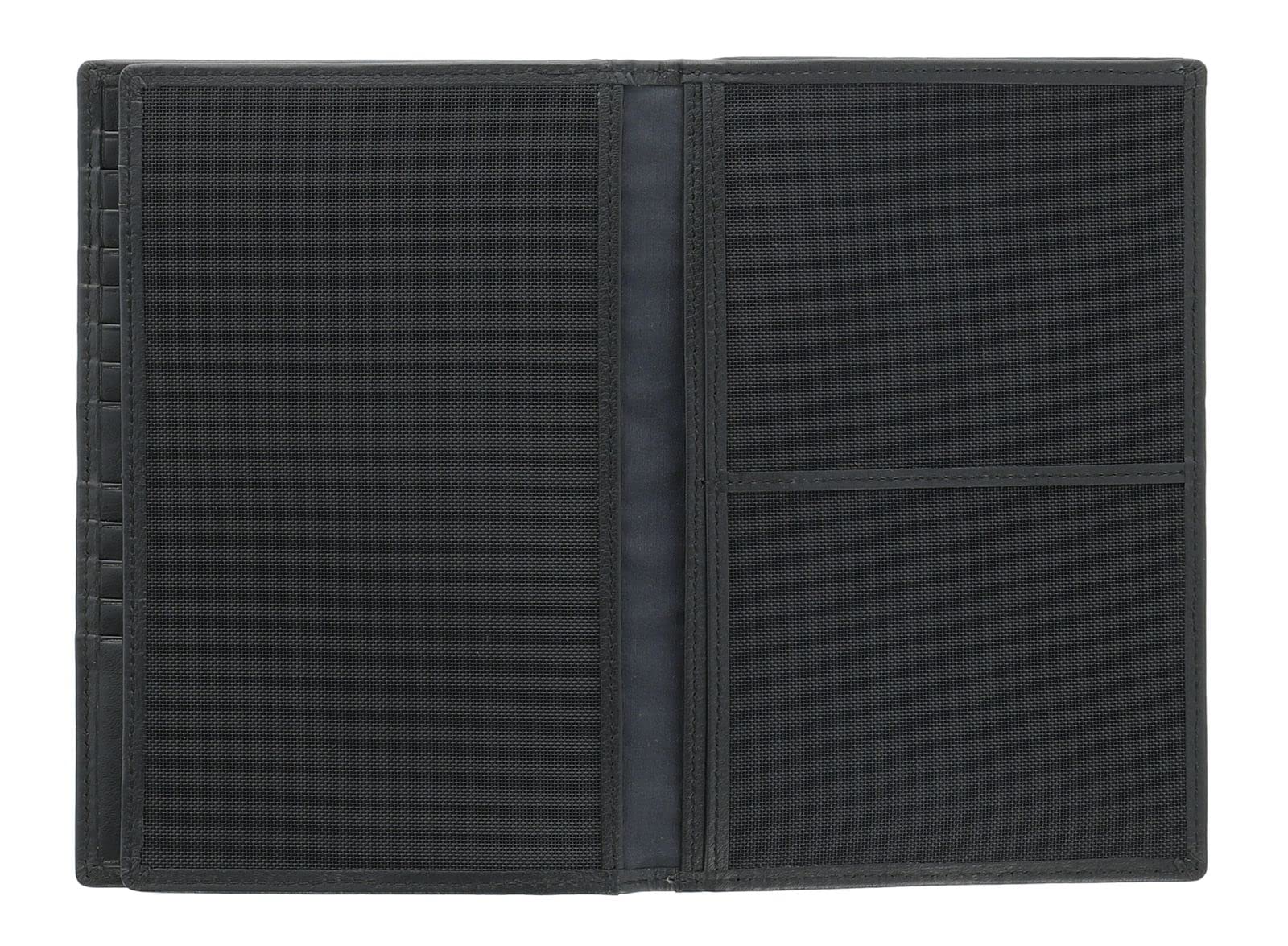 Picard Franz 1 Portafoglio in pelle 11,5 cm, Nero, 11,5 x 17 x 2 cm, Classico, nero, 11,5x17x2 cm, Classico