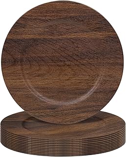 15 Scandinavian Christmas Decor Ideas That'll Transform Your Home into a Nordic Wonderland! 45 MAONAME Round Charger Plates Set of 12, 13 Inch Brown Charger for Dinner...