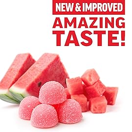 Force Factor Creatine Monohydrate Gummies, 5g Dose for Men & Women to Support Muscle, Strength, Recovery, Cognitive Health & Memory, Watermelon, 150 Gummies
