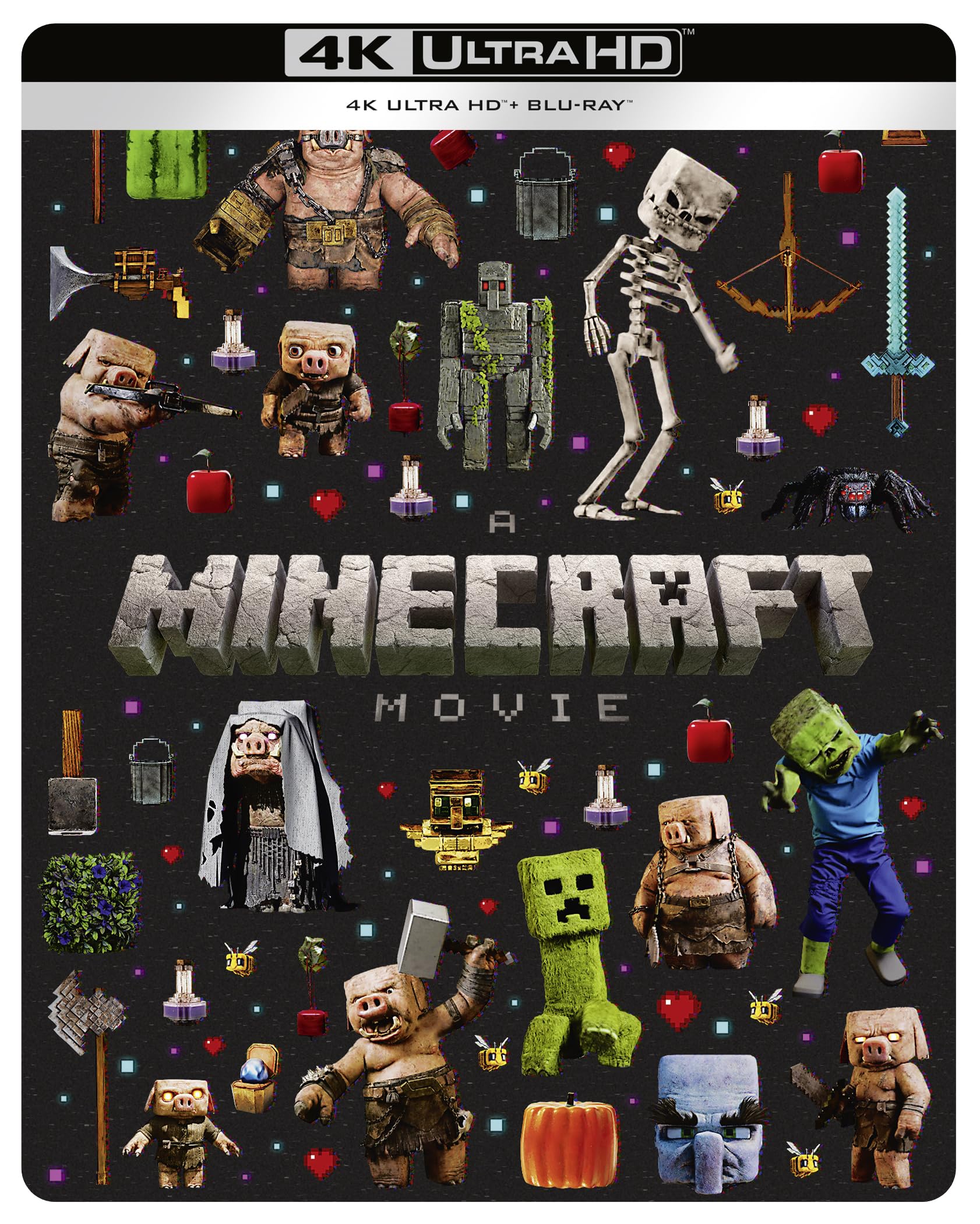 A Minecraft Movie Steelbook Limited Edition [PG] 4K UHD