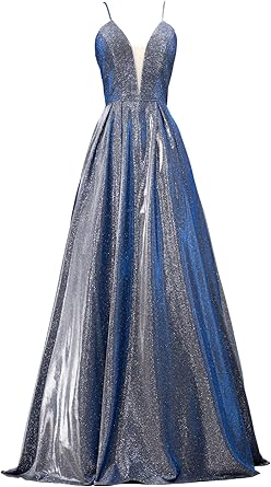 a line glitter dress