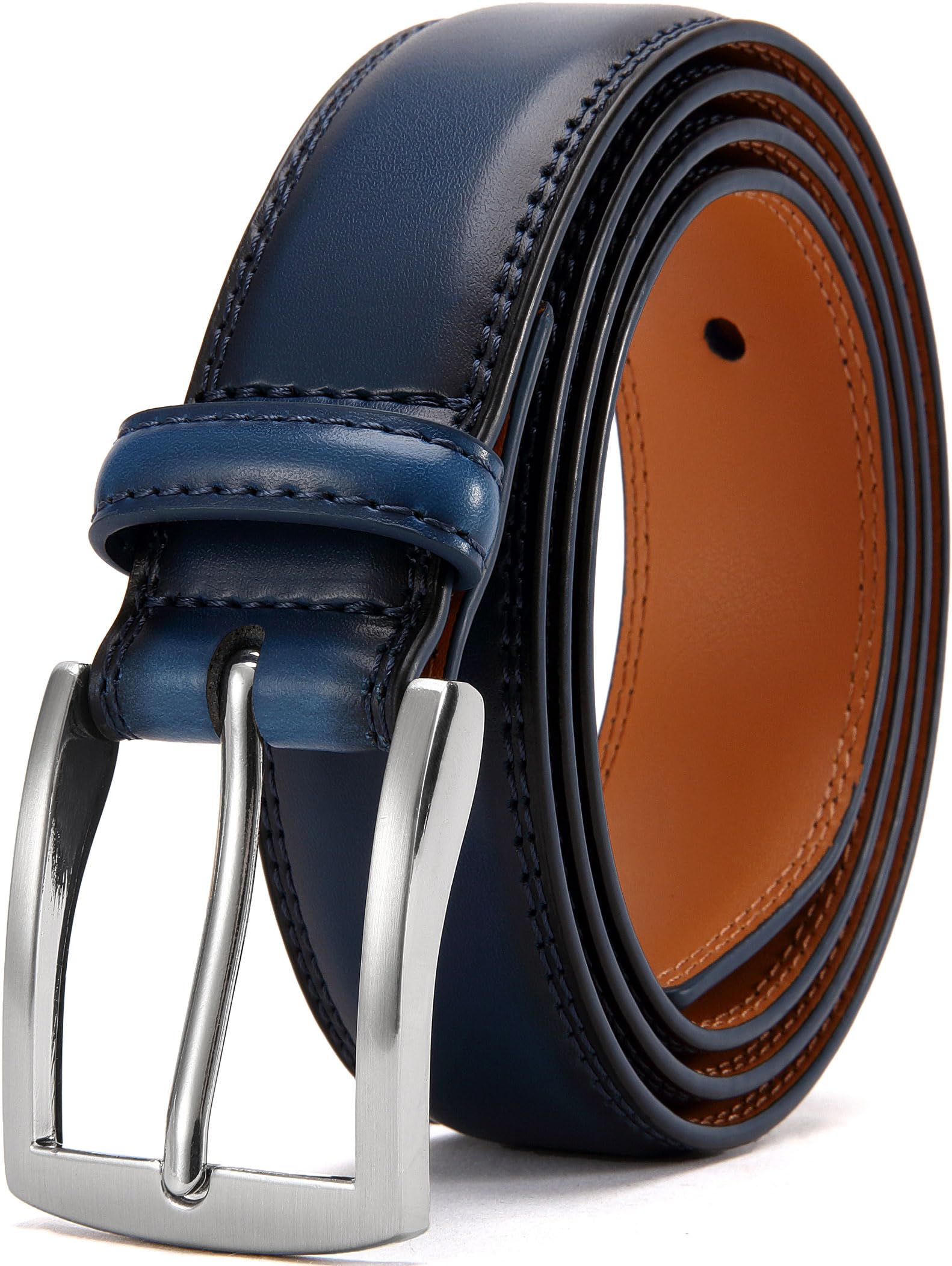 Mens Dress Belt - Genuine Leather Dress Belts For Men