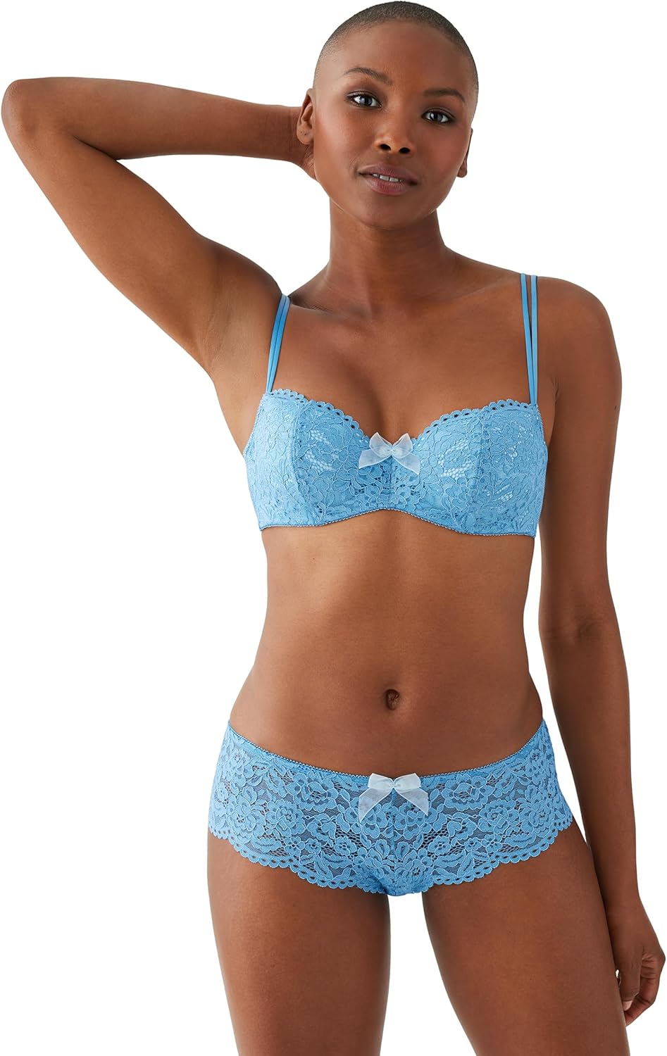 b.tempt'd Womens Ciao Bella Lightly Padded Balconette Underwire Bra, 953144 - Image 4