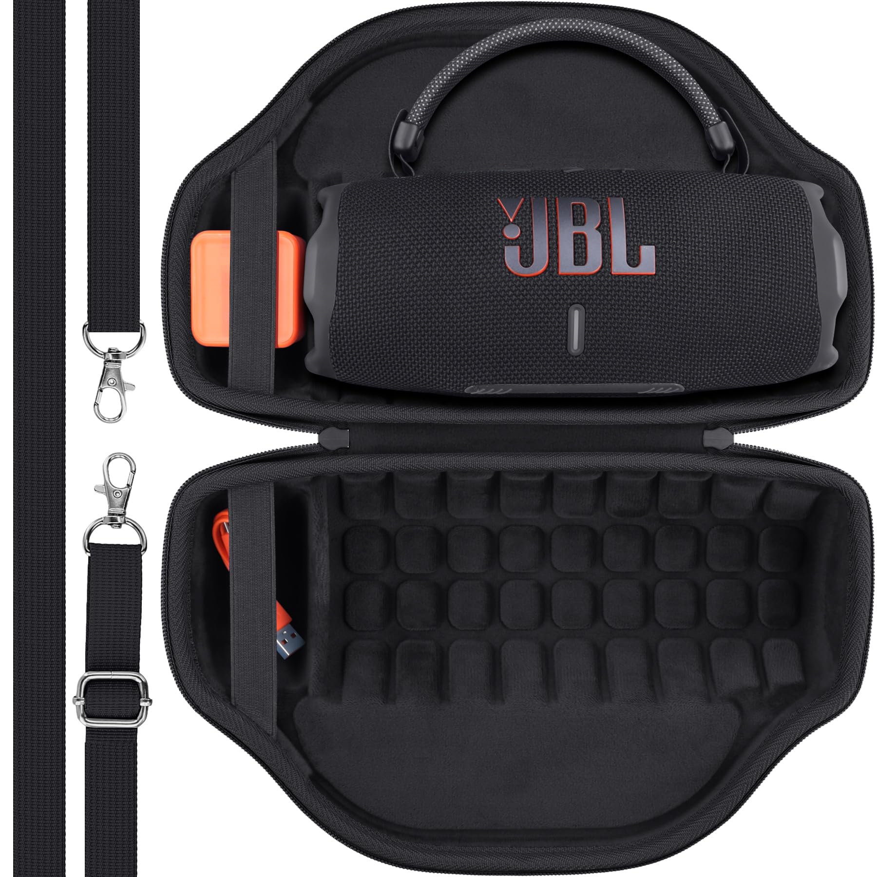 JBL ワイヤレススピーカー ブラック 専用ケース付き Amazon.co.jp: （ケースのみ）JBL Charge 6 Bluetoothスピーカー