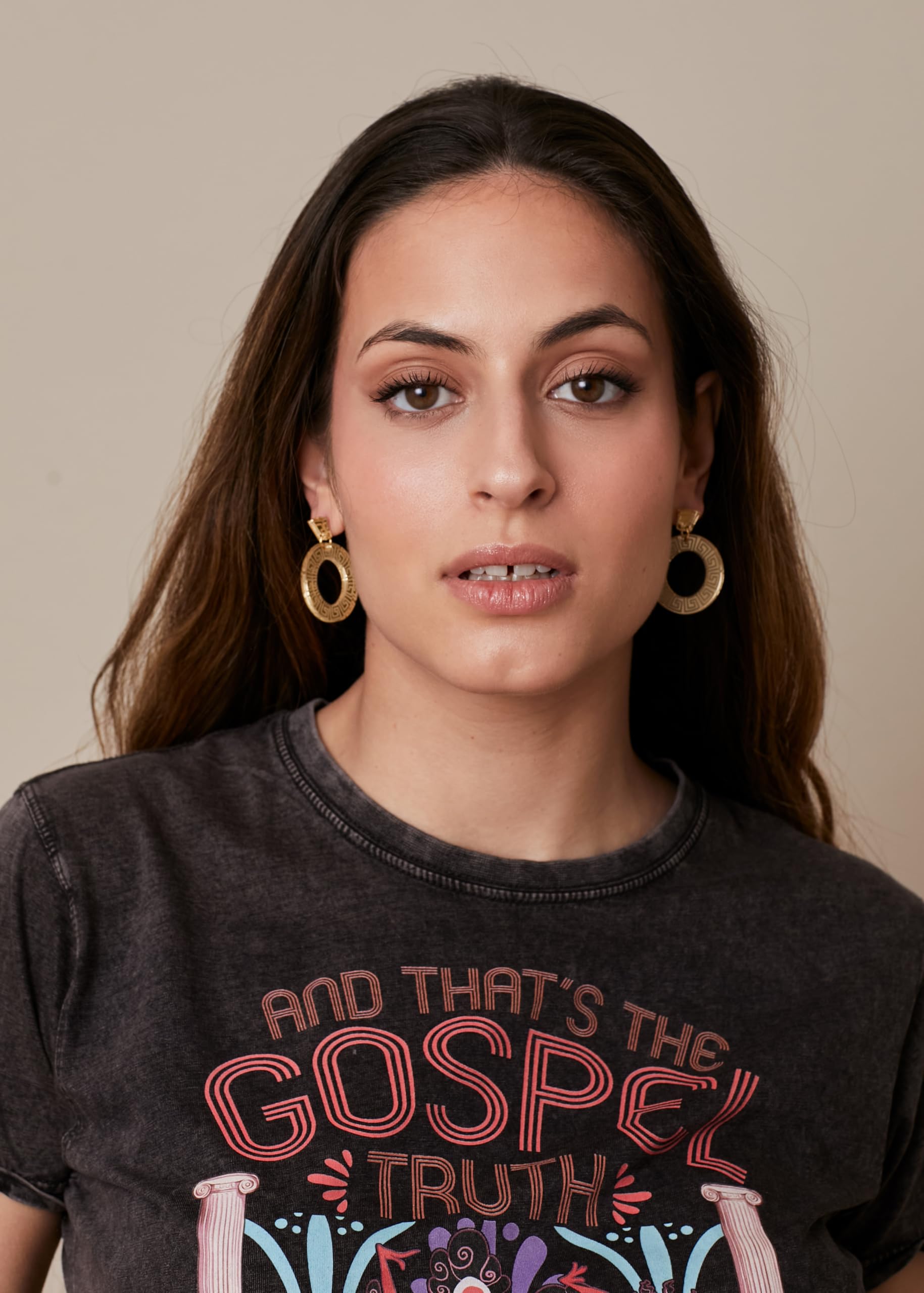 Soul | Pendientes Olimpo Hércules Mujer de Acero y Metacrilato Regalo