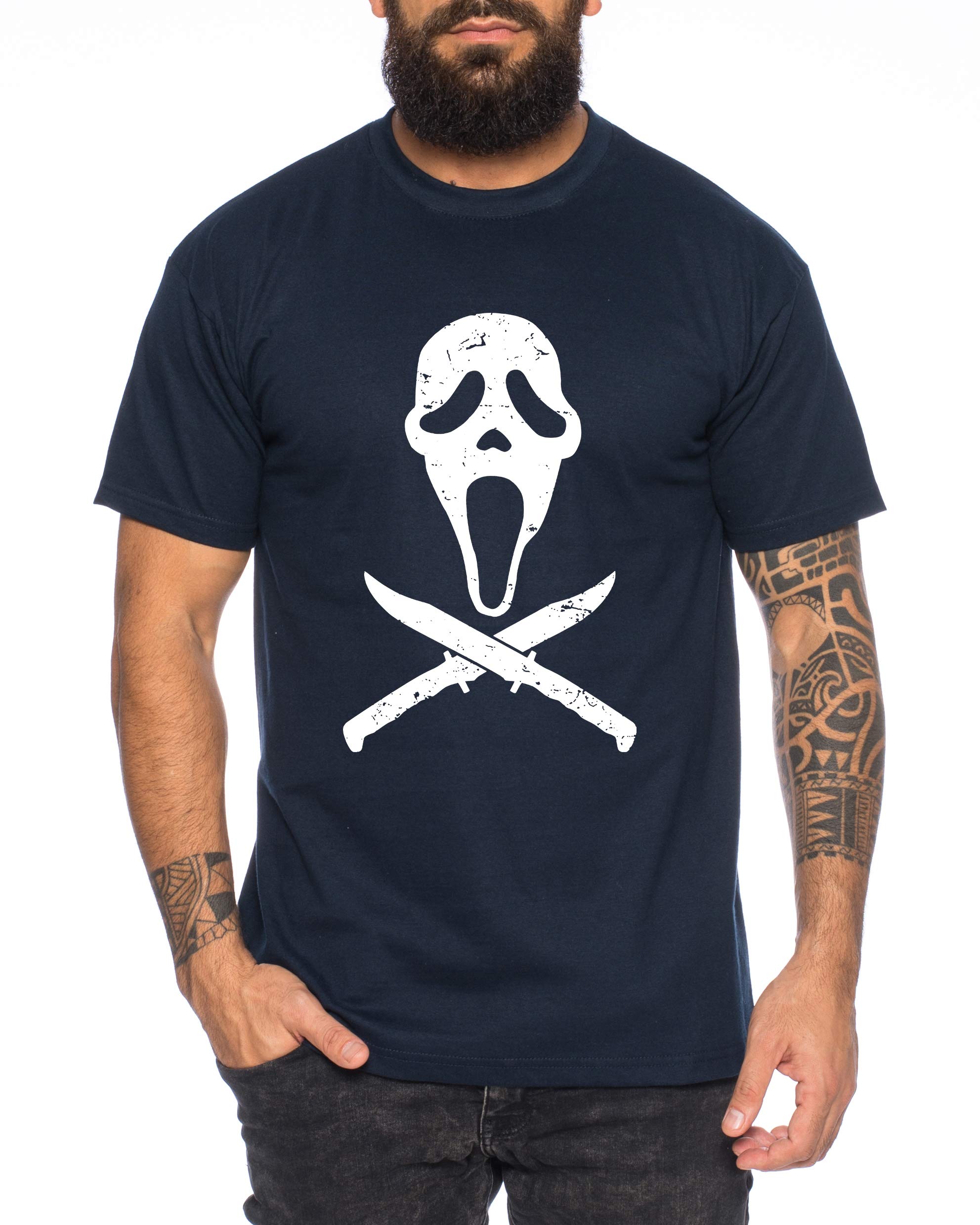 Tee Kiki Carve Diem - Camiseta De Hombre Halloween Michael Horror
