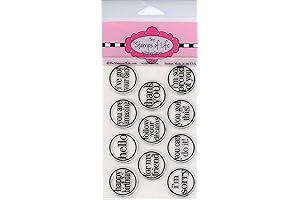 Circle Stamps for Card Making and Scrapbooking by The Stamps of Life