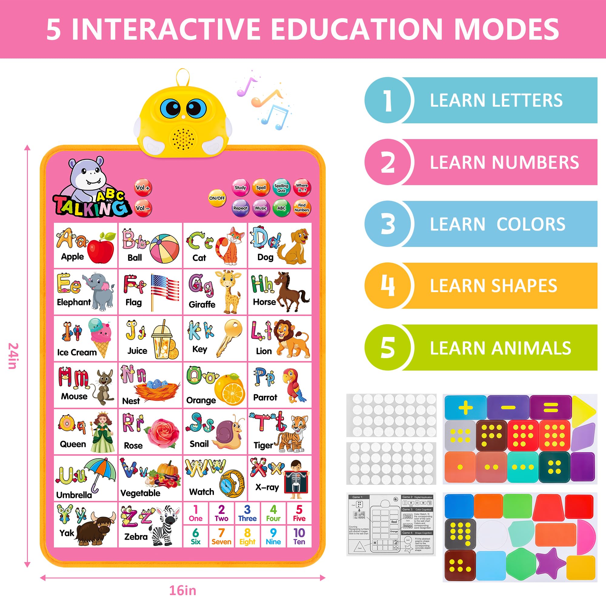 Abc Wall Chart For Kids Kids Charts: Buy Posters & Educational Charts ...