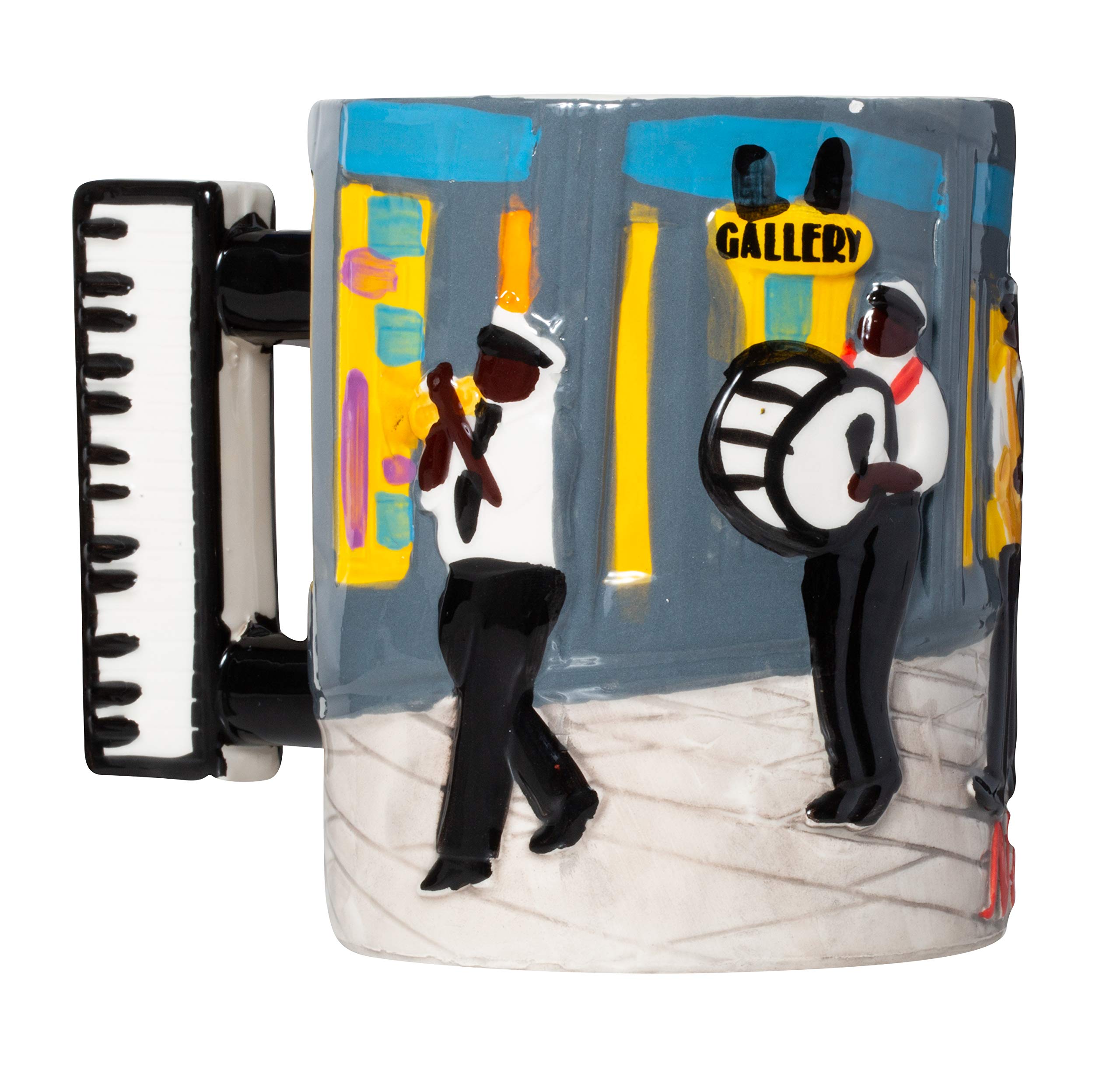 Amazon.com | Artisan Owl New Orleans Jazz Brass Band Ceramic