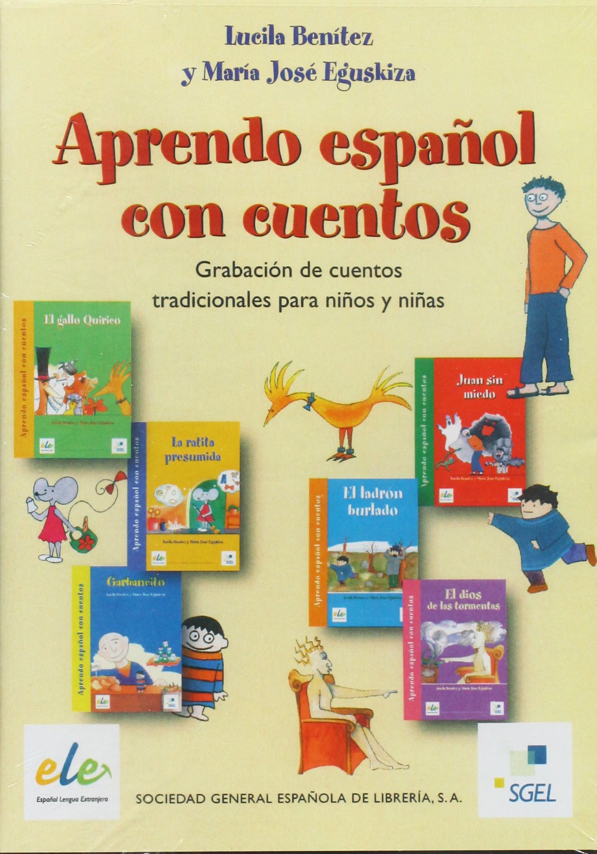 Aprendo español con cuentos CD 6 títulos