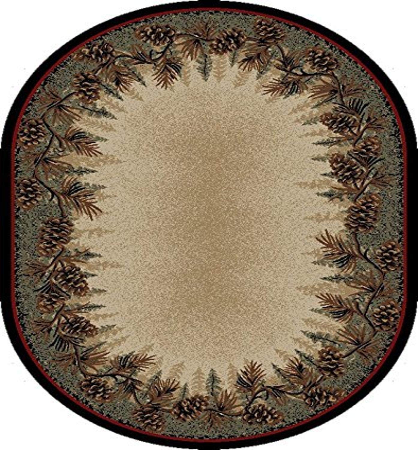 Mabyberry Rug AD3823 5X8OV Mount Le Conte Multi Area Rug