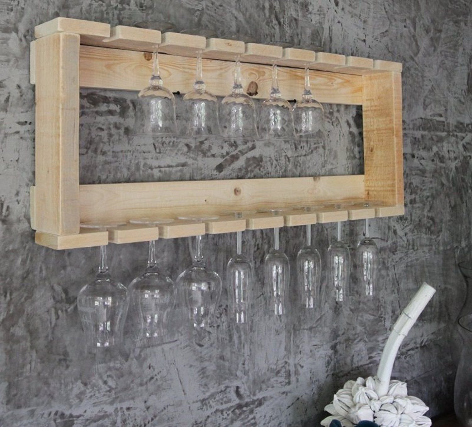 Porte-Verres à vin avec Porte-Bouteilles à vin, Porte-Verres à vin en Porte-Verres à vin avec Porte-Bouteilles à vin, Porte-Verres à vin en