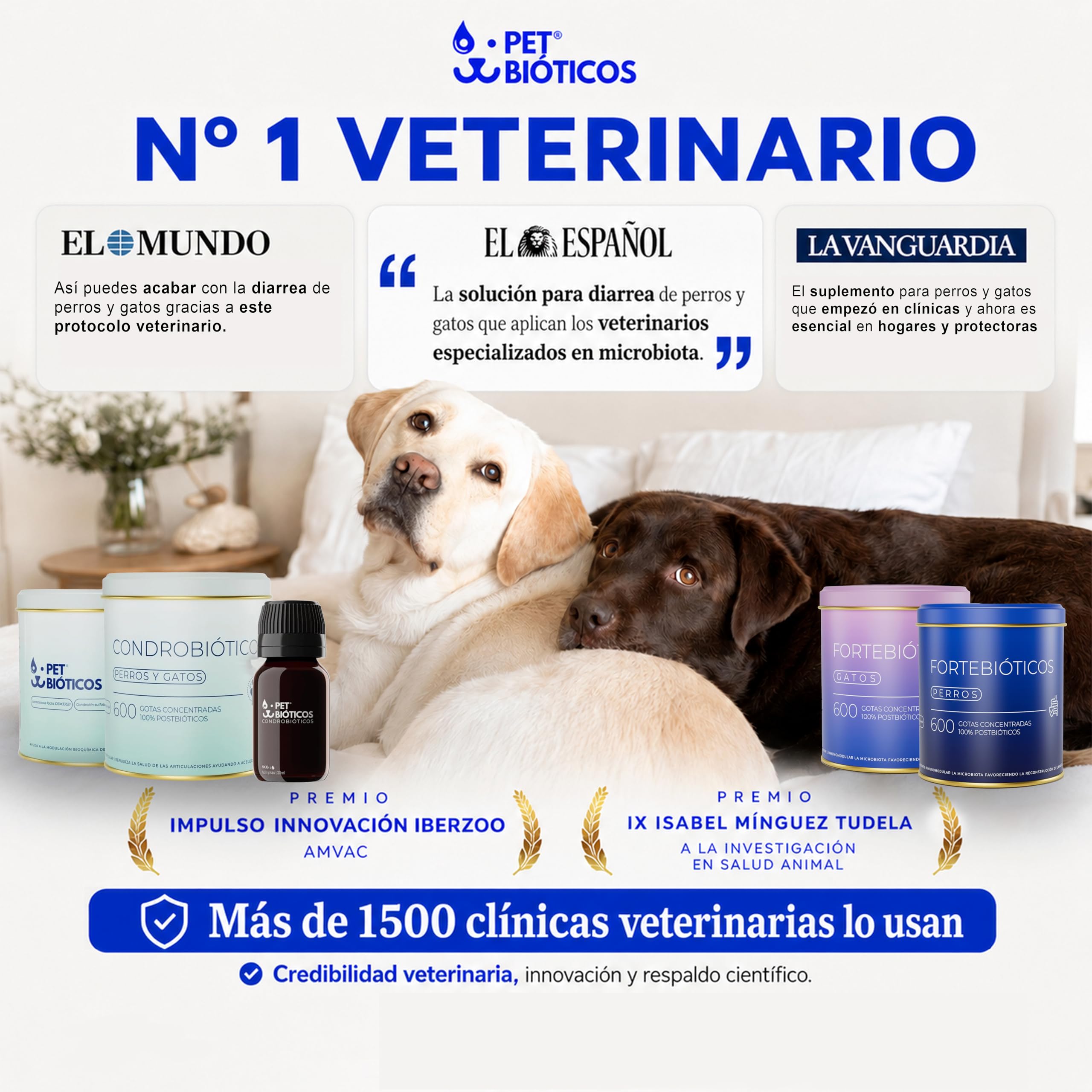 Fortebioticos Perros 600 Gotas 30 ml – Probióticos Perro Tipo Probiotico Perros en Gotas - Probioticos Perros Diarrea - Probiotics Perros - Probióticos Perros - Probiotics for Dogs