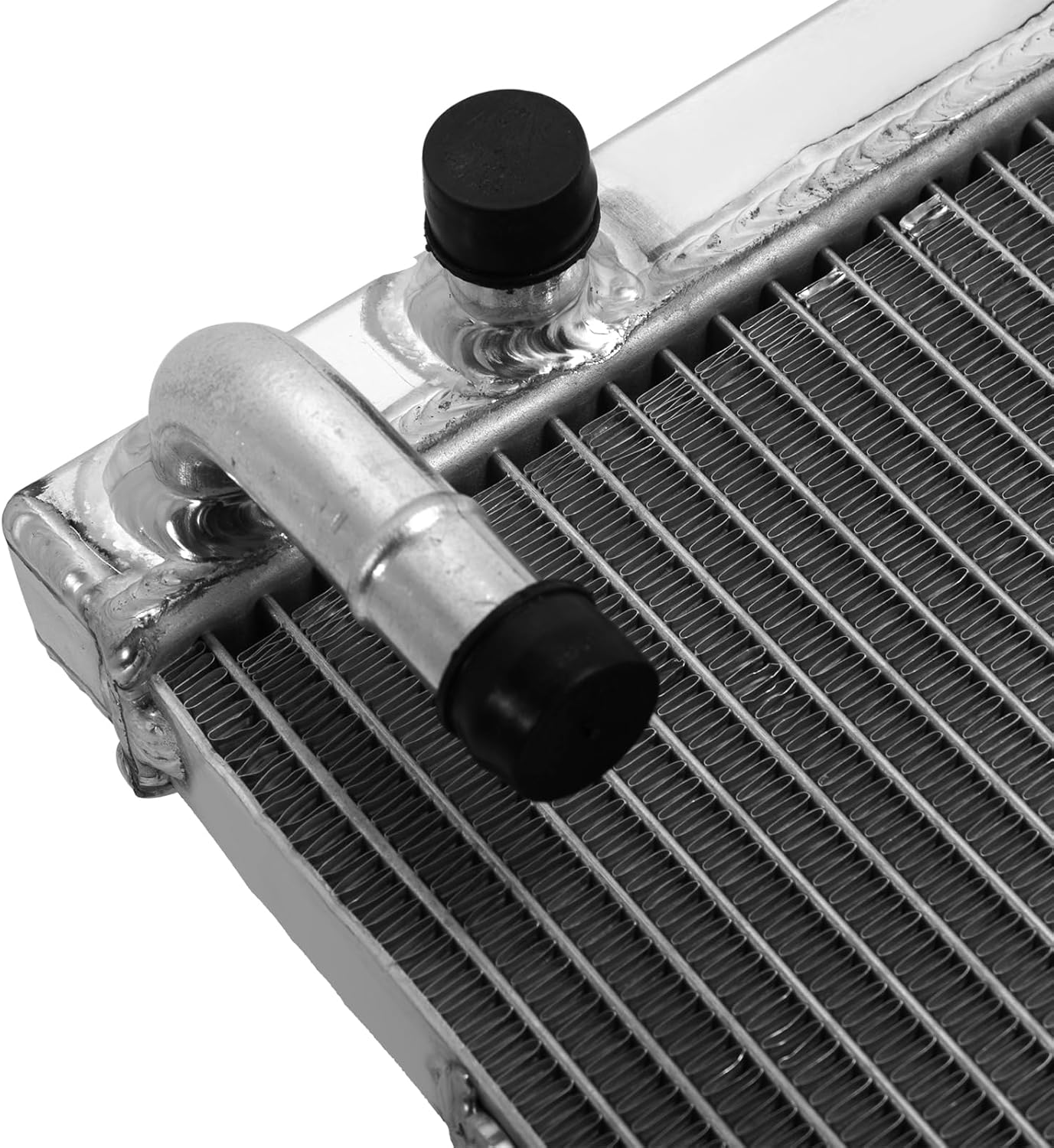 Aluminum Auxiliary Radiator 1241115 1241387 for Polaris RZR XP Turbo, RZR XP 4 Turbo 2017-2021, RZR Turbo S 2021