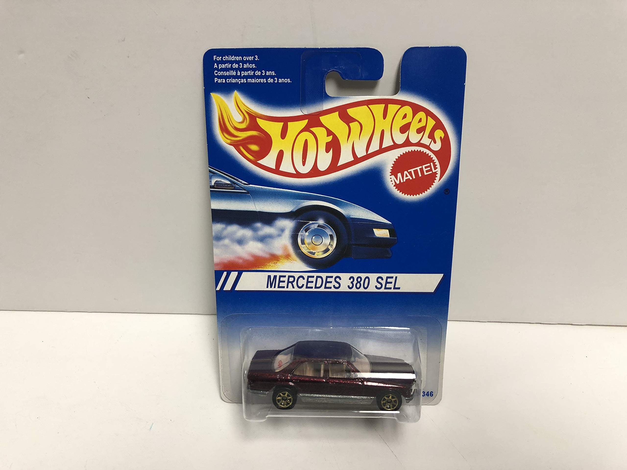 MERCEDES 380 SL Hot Wheels 1996 Mattel diecast 1/64 scale #12346