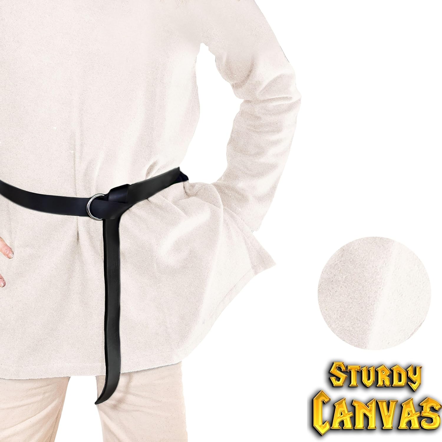 Mythrojan �Raider� Canvas Tunic 100% Cotton Medieval Viking Knight SCA LARP