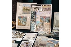 Aromoty Aesthetic Journals for Writing, Stationary Set Gifts for Girls Women and Home Decor