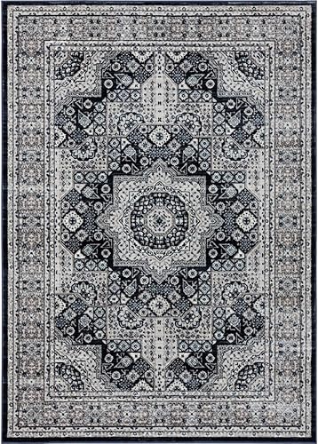 Miniatura 3 de LUXE WEAVERS Alfombra oriental azul marino 8x10