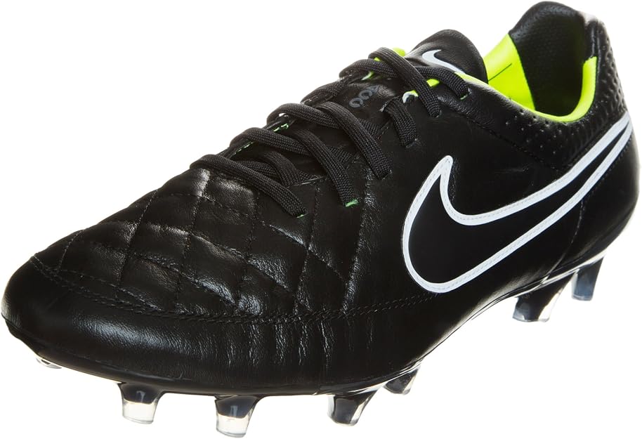 Nike Tiempo Legend V FG Fútbol Cleats Negro Volt Blanco, negro, 7 : Ropa,  Zapatos y Joyería - Amazon.com