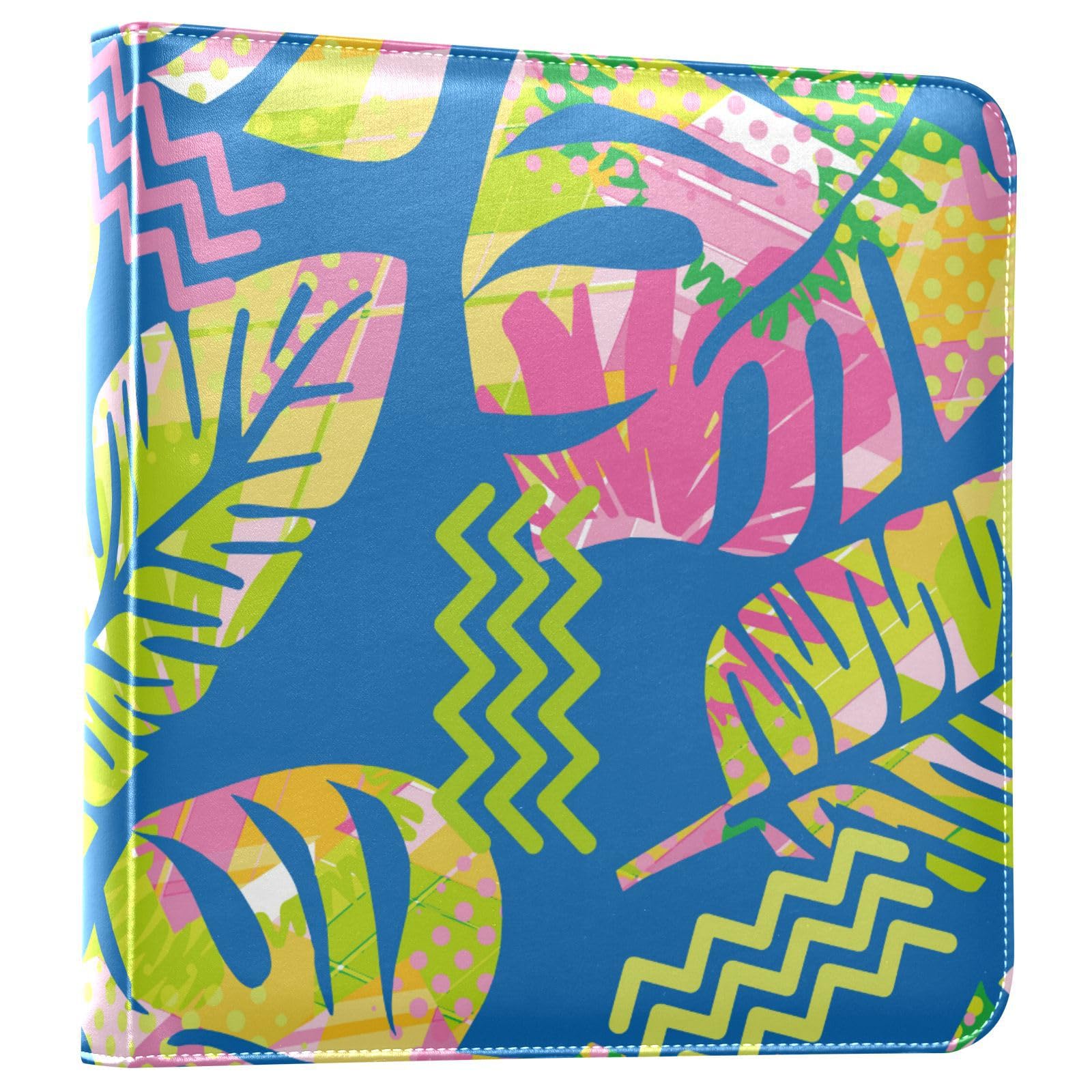 Álbum de fotos para fotos, páginas autoadhesivas, estantería, álbumes de fotos, álbumes familiares para fotos, 4 x 7 pulgadas, hojas de plam, color morado