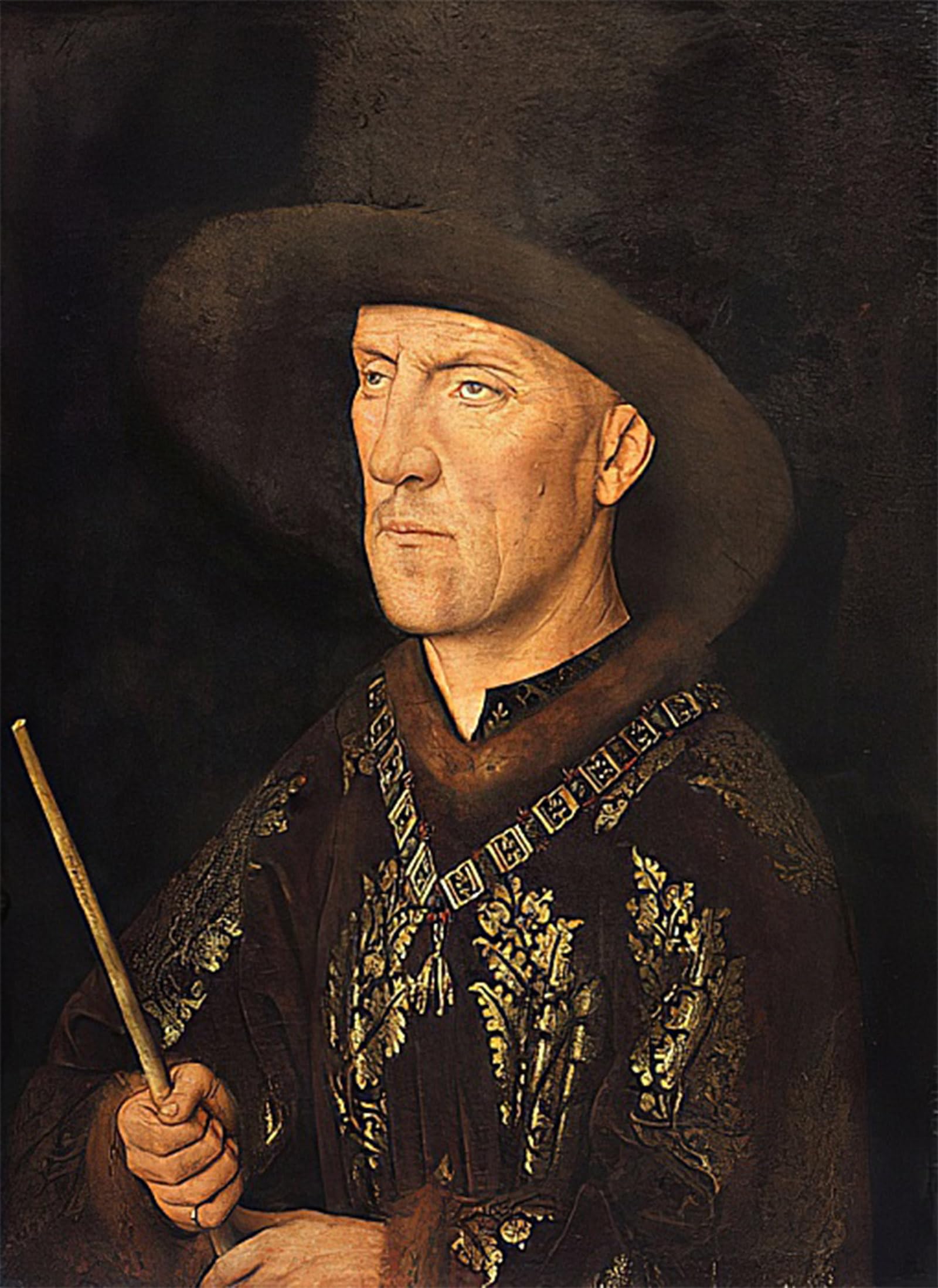 Lienzo Balduino de Lannoy Jan Van Eyck para decoración de pasillos y salones 5