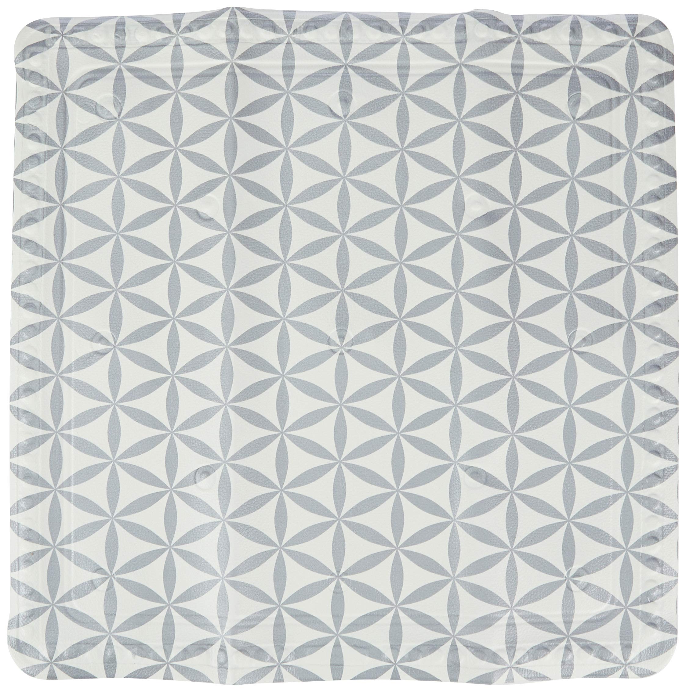 Épilateur anti-dérapant Spirella Rania Silver blanc 55 cm haut de gamme