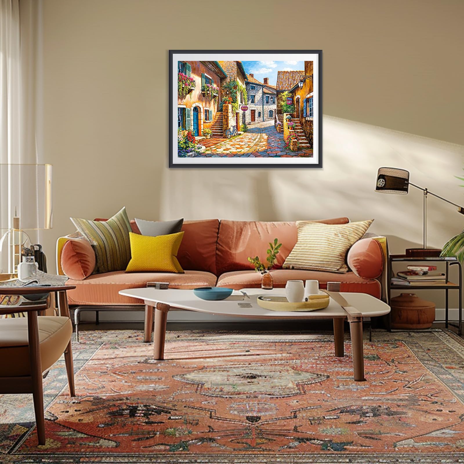MEIYUDA 5D DIY Diamond Painting Art Kits Adult Street View - Image 3