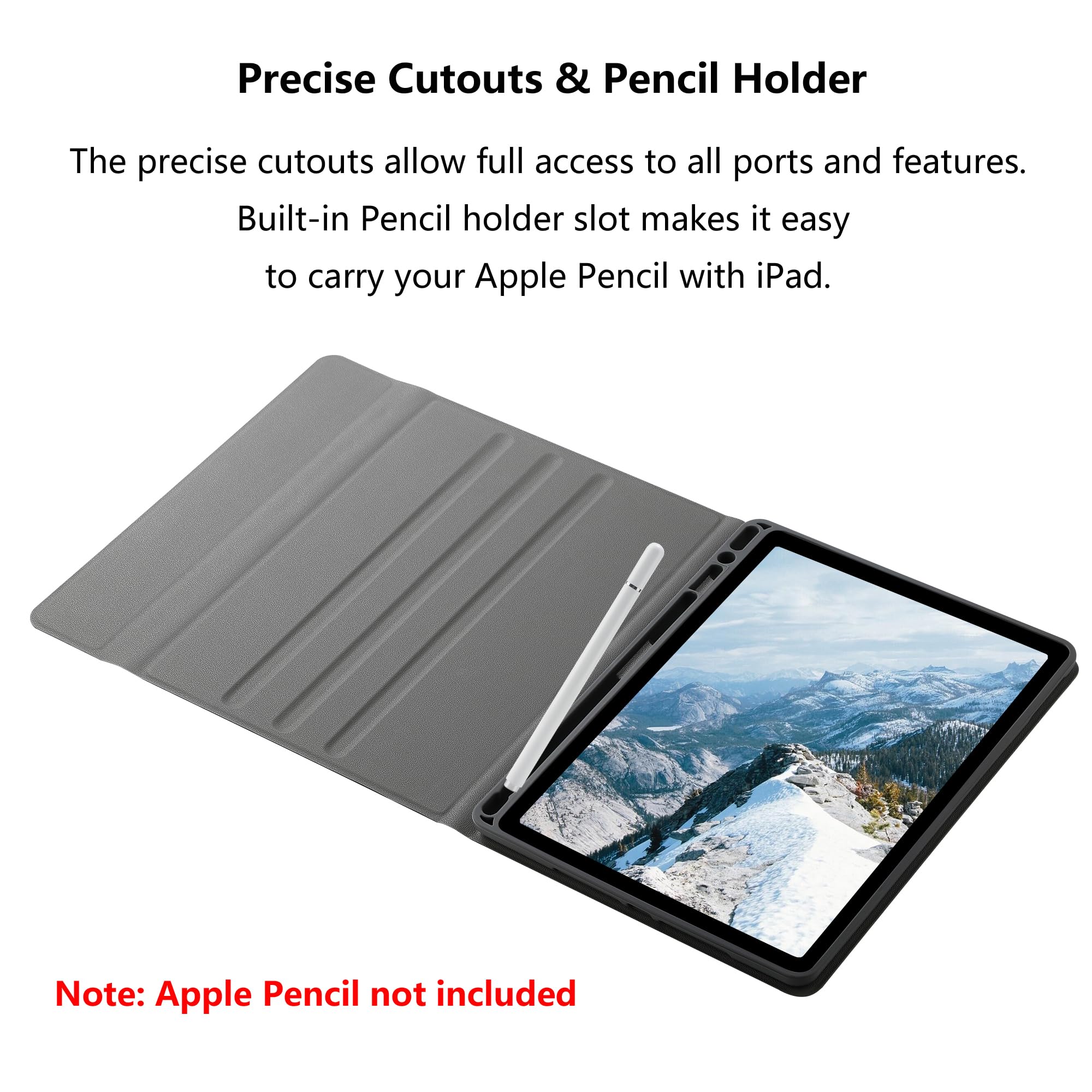 Amazon.com: Keyboard Case for iPad 9th 8th 7th Generation 10.2 
