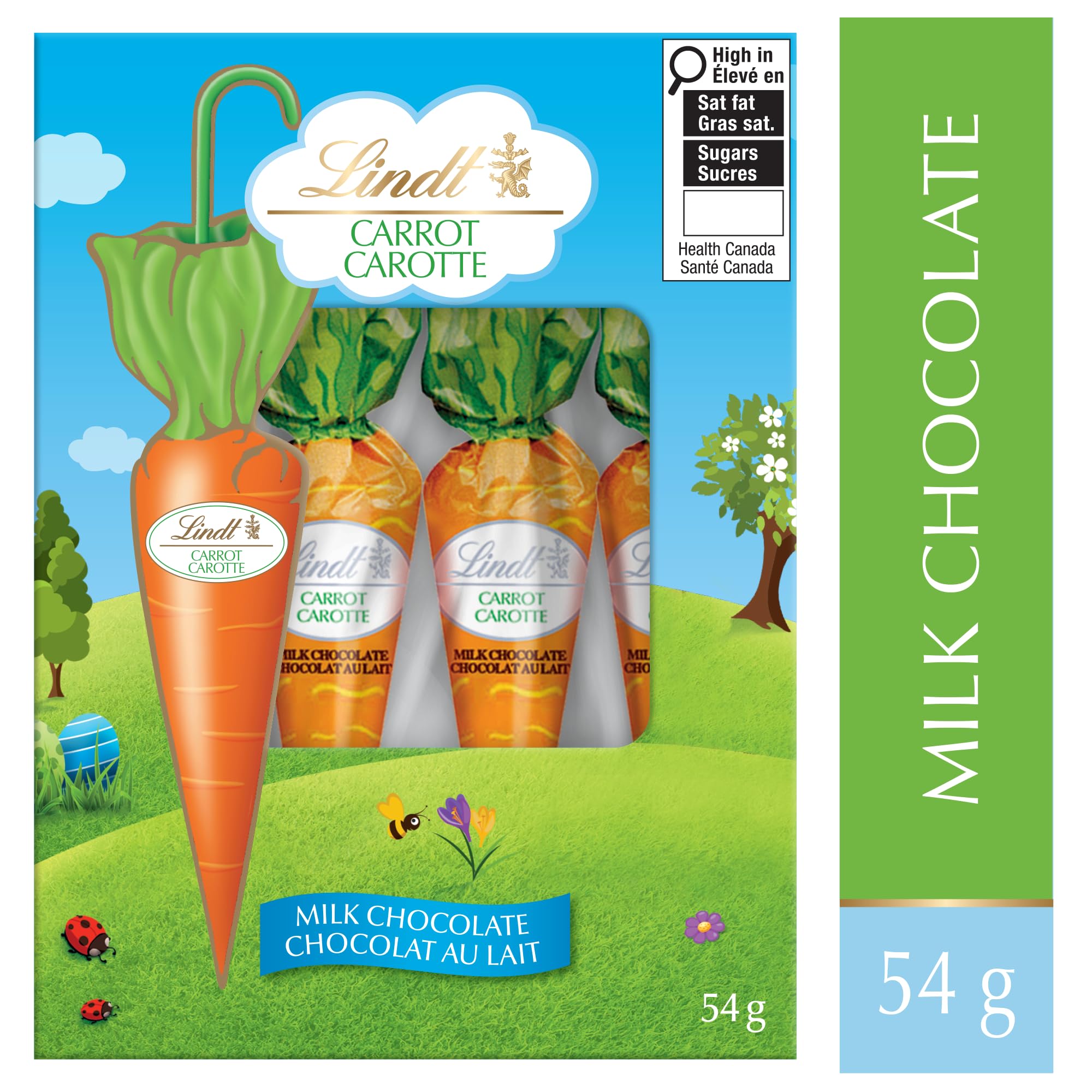 Lindt Carrots Milk Chocolate Box