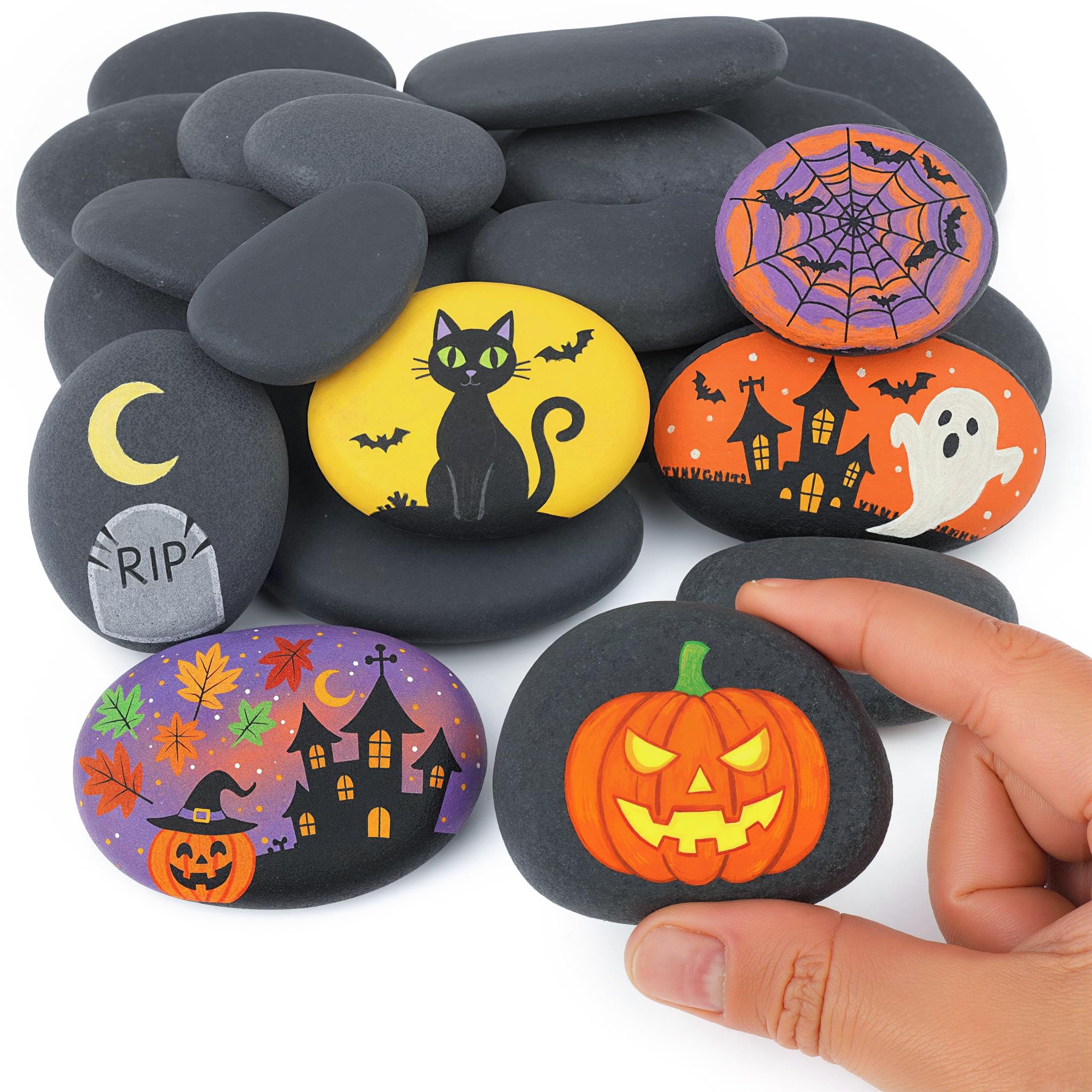 Amazon.com: FUTUREPLUSX Rocks for Painting, 20 PCS 2-3 Inch