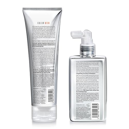 Miniatura 2 de COLOR WOW Paquete sin encrespamiento definitivo el galardonado dúo DREAM COAT y champú de seguridad de color para un cabello duradero sin