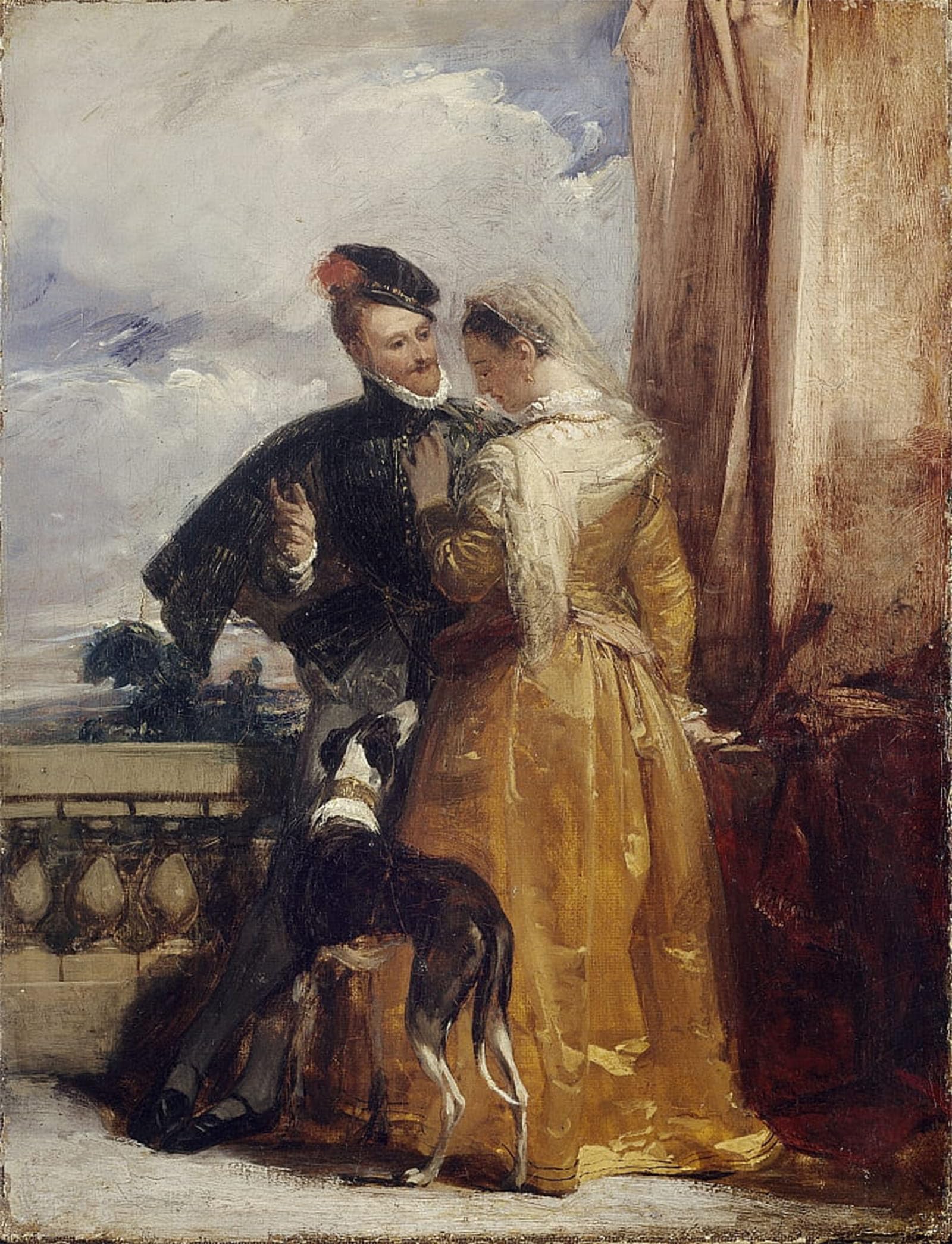 Cuadro pintura murales decor Richard Parkes Bonington lienzo 60x90cm casa 5
