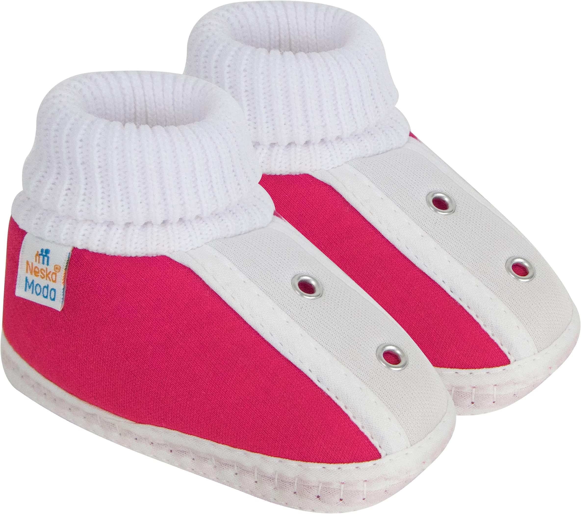 Neska Moda Baby Boys & Girls Studd Baby Booties For 0 To 12 Months Infants