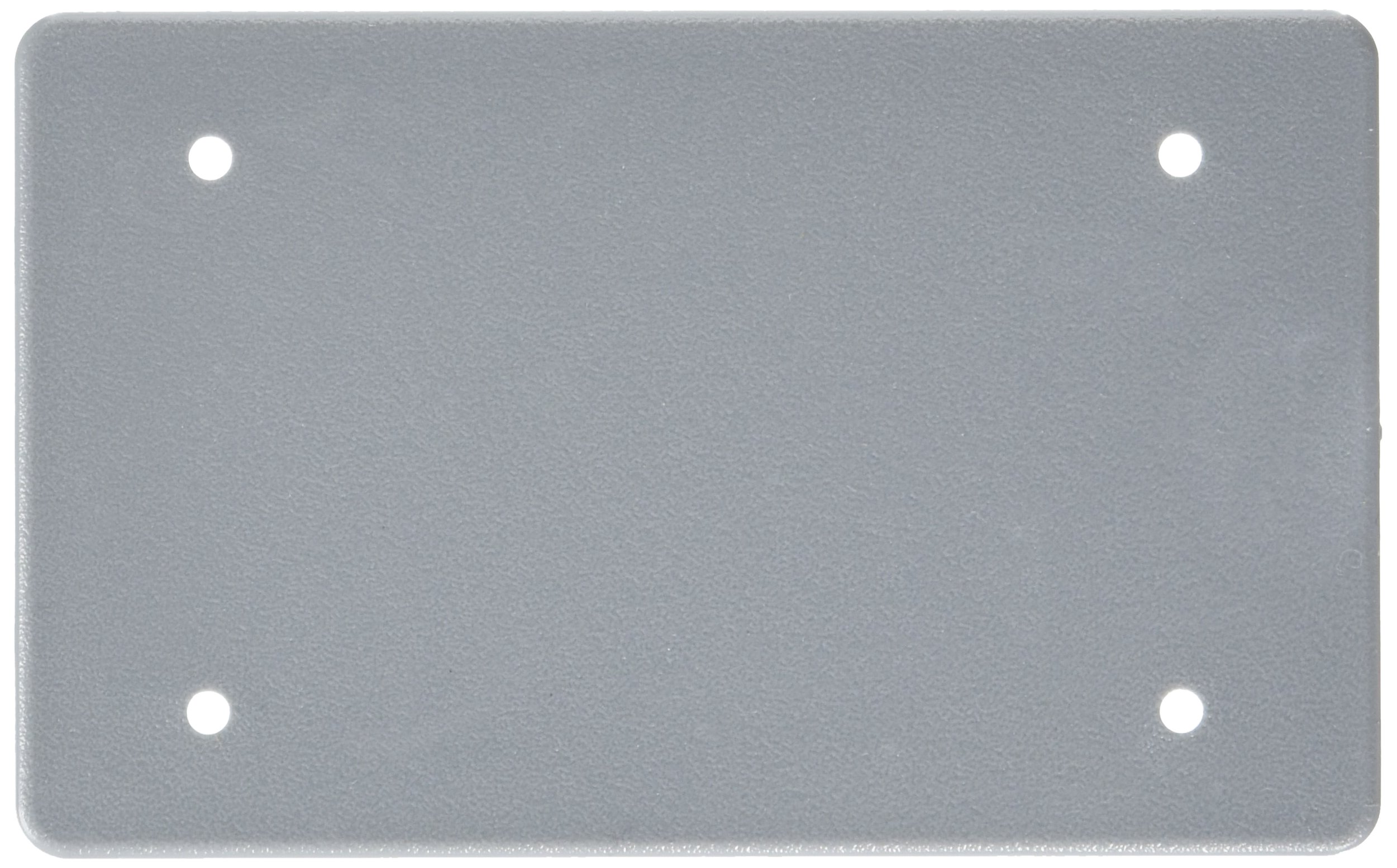 Lamson E980CNCAR 1 Gang Blank Cover, Pack of 1, 6.3