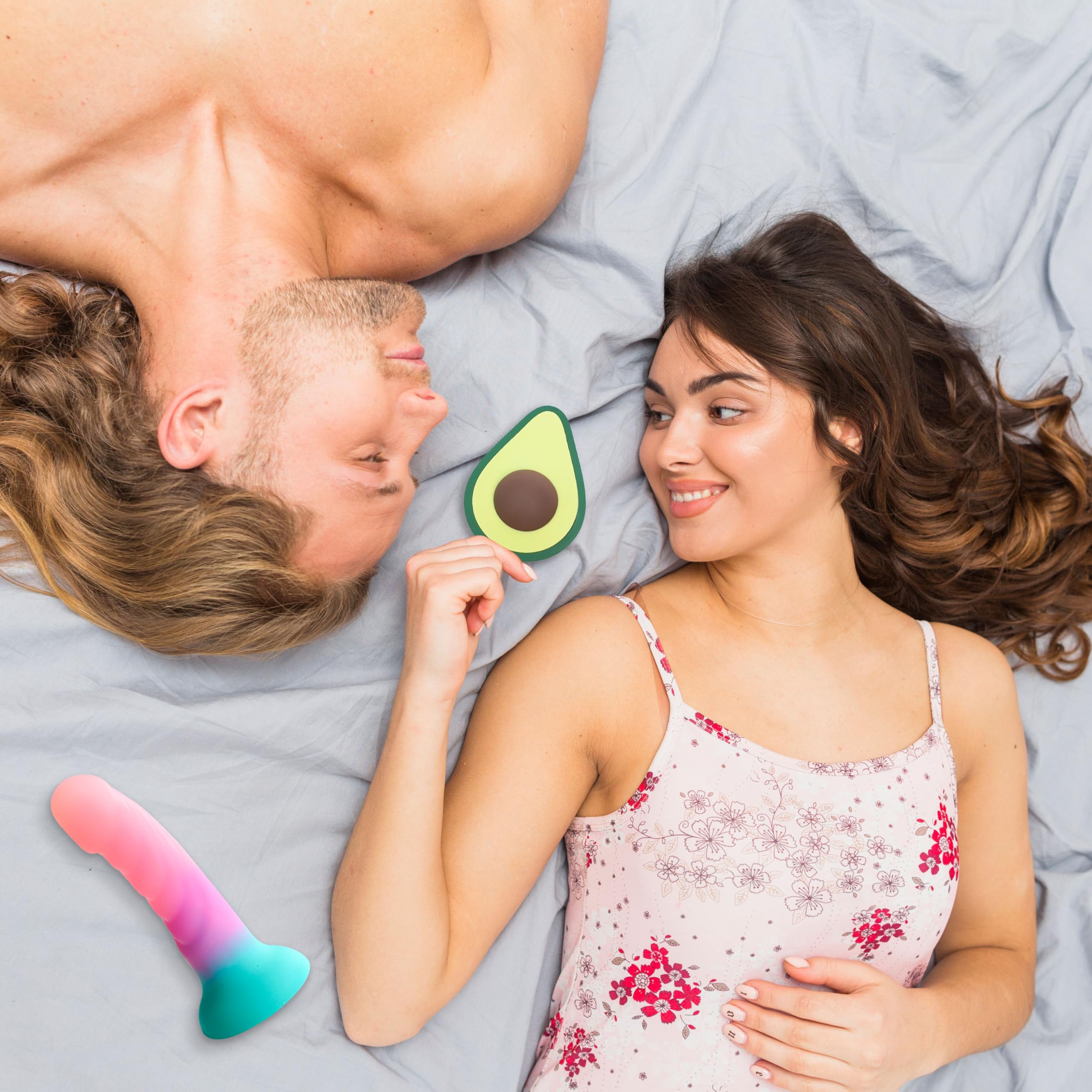JERRYSHOP Kit Juguetes Eróticos para Parejas Sexuales, Vibrador, Consolador | JERRY-SHOP Kit Juguetes Sexo Mujer con Vibrador y Consolador Con Ventosa. Diseño Premium, Elegante, Discreto y Versátil.