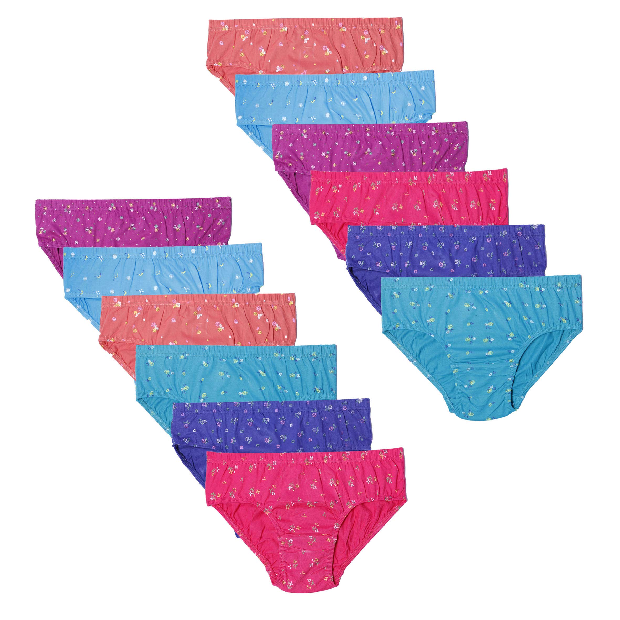 Womens Panties inerwear Combo Printed Cotton Briefs Underwear Pack of 12-image-1