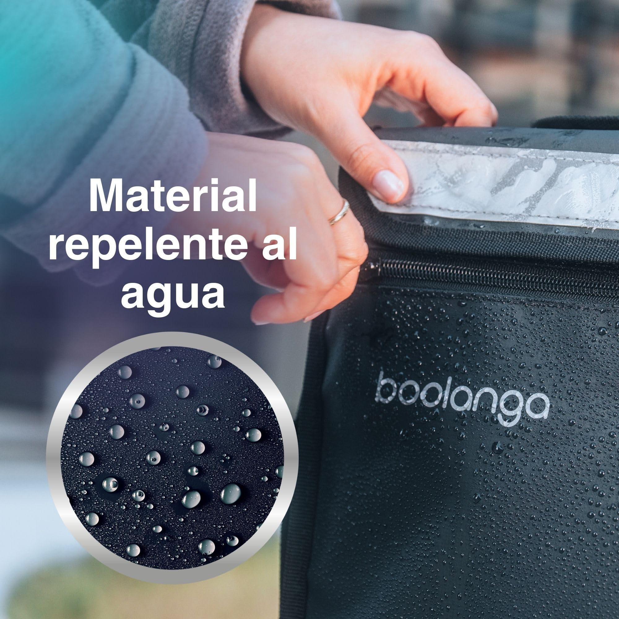 Bolsa de Reparto Isotérmica 89L • Mochila Térmica Extensible Gran Capacidad • 100% Impermeable Tarpaulin 500D • Bandas Reflectantes • Plegable y Ergonómica para Entregas, Negro