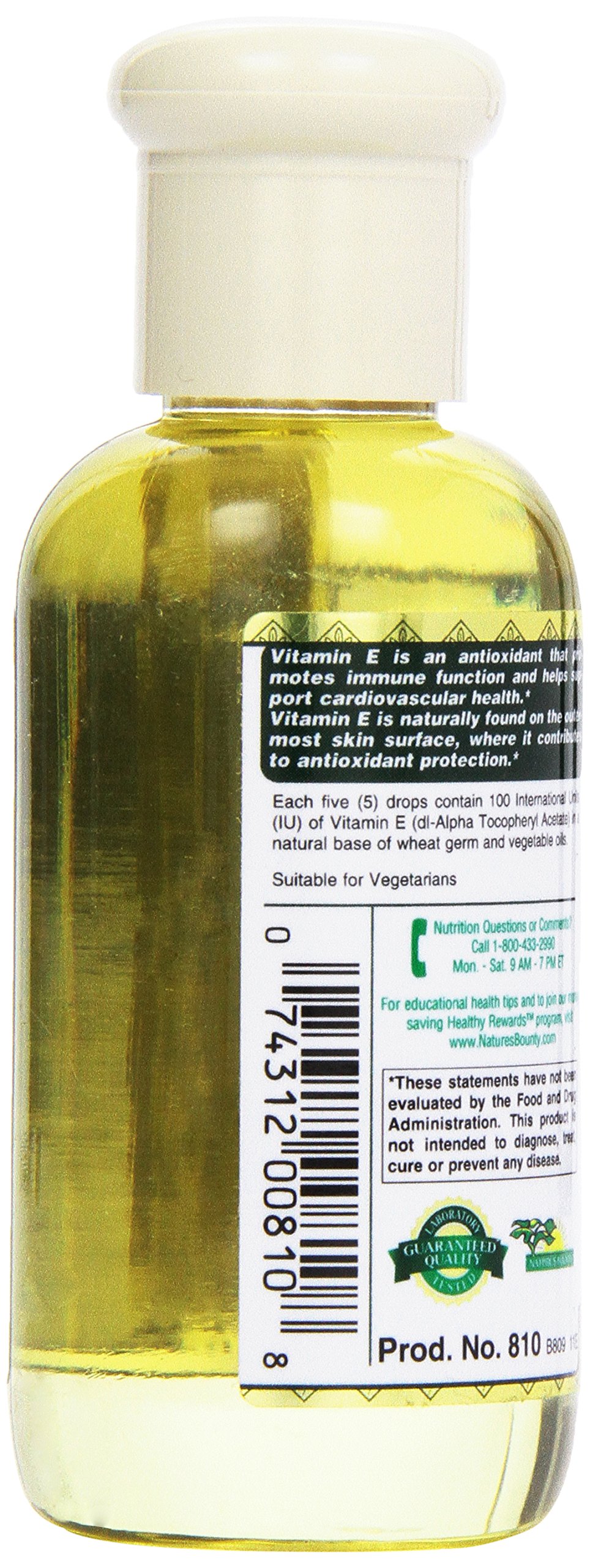 Vitamin E Oil by Nature's Bounty, Supports Immune Health & Antioxidant