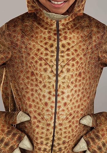 Miniatura 9 de Disfraz de Spinosaurus para niños, disfraz de dinosaurio prehistórico gris jurásico para Halloween