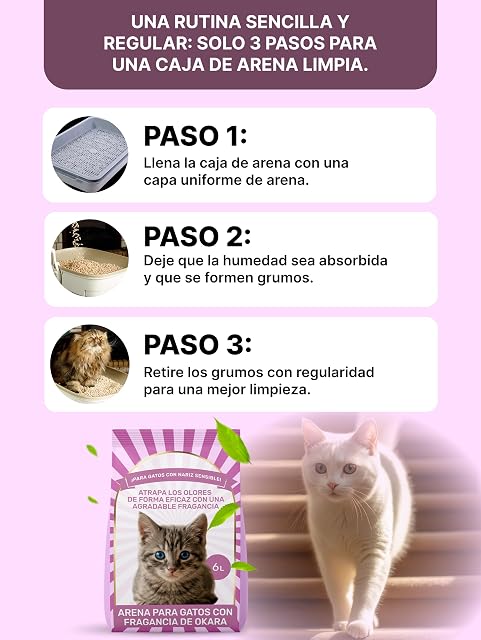 Foto 4 de 7 de Japan Premium Pet Arena de Tofu para Gatos con Aroma a melocotón