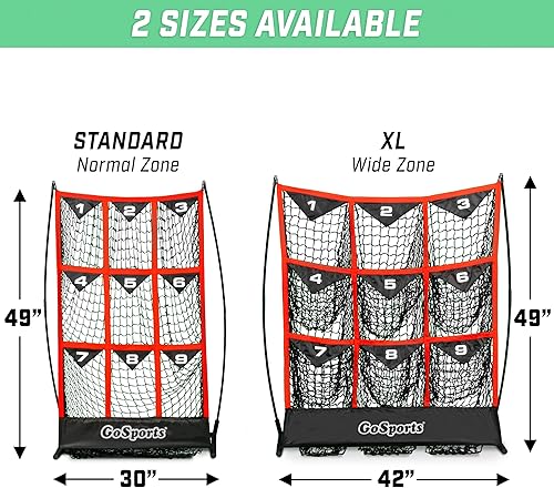 Miniatura 6 de GoSports Red de tiro de béisbol y softbol de 9 bolsillos