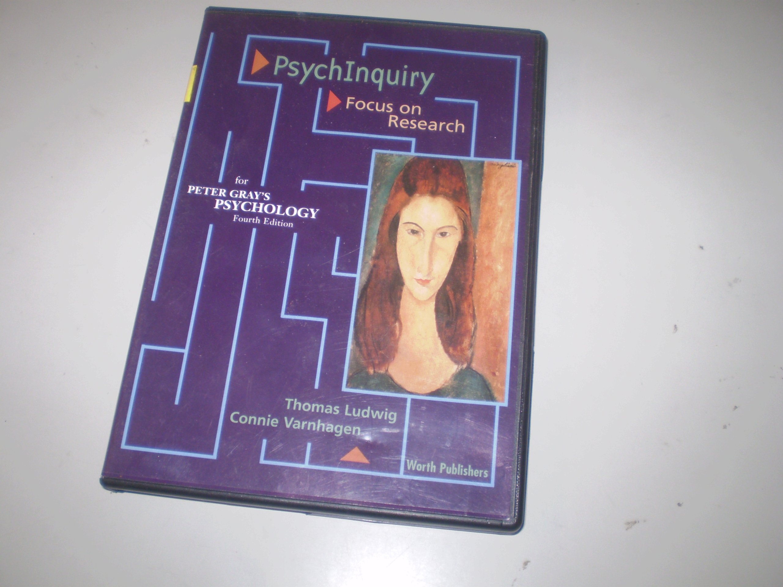 Psychology 4e Cd-rom + Focus on Research Psychinquiry Gray, H. Peter