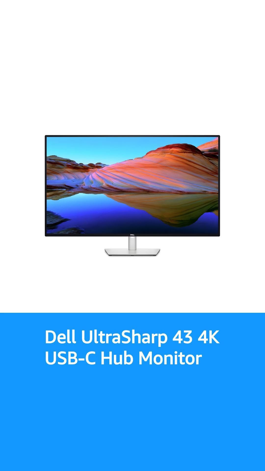Dell UltraSharp 43 4K USB-C Hub Monitor - U4323QE - 42.51-inch 4K