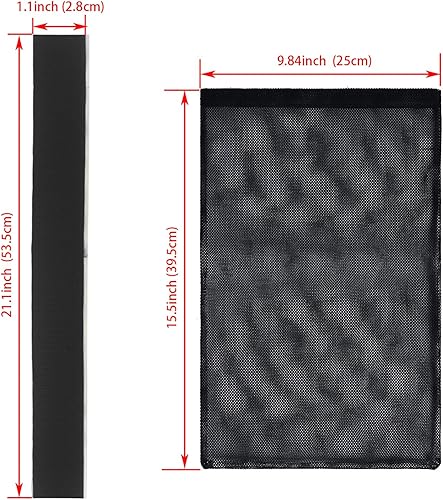 Miniatura 3 de Secador de 2 bolsas, secador de bolsas de eliminación de polvo, bolsa de red de ventilación, colector de pelusa de algodón, captura de ventilación