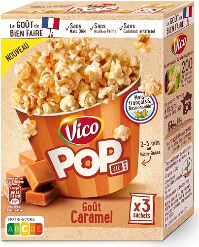 caramel chaud en 2 min au micro-ondes Pop-corn