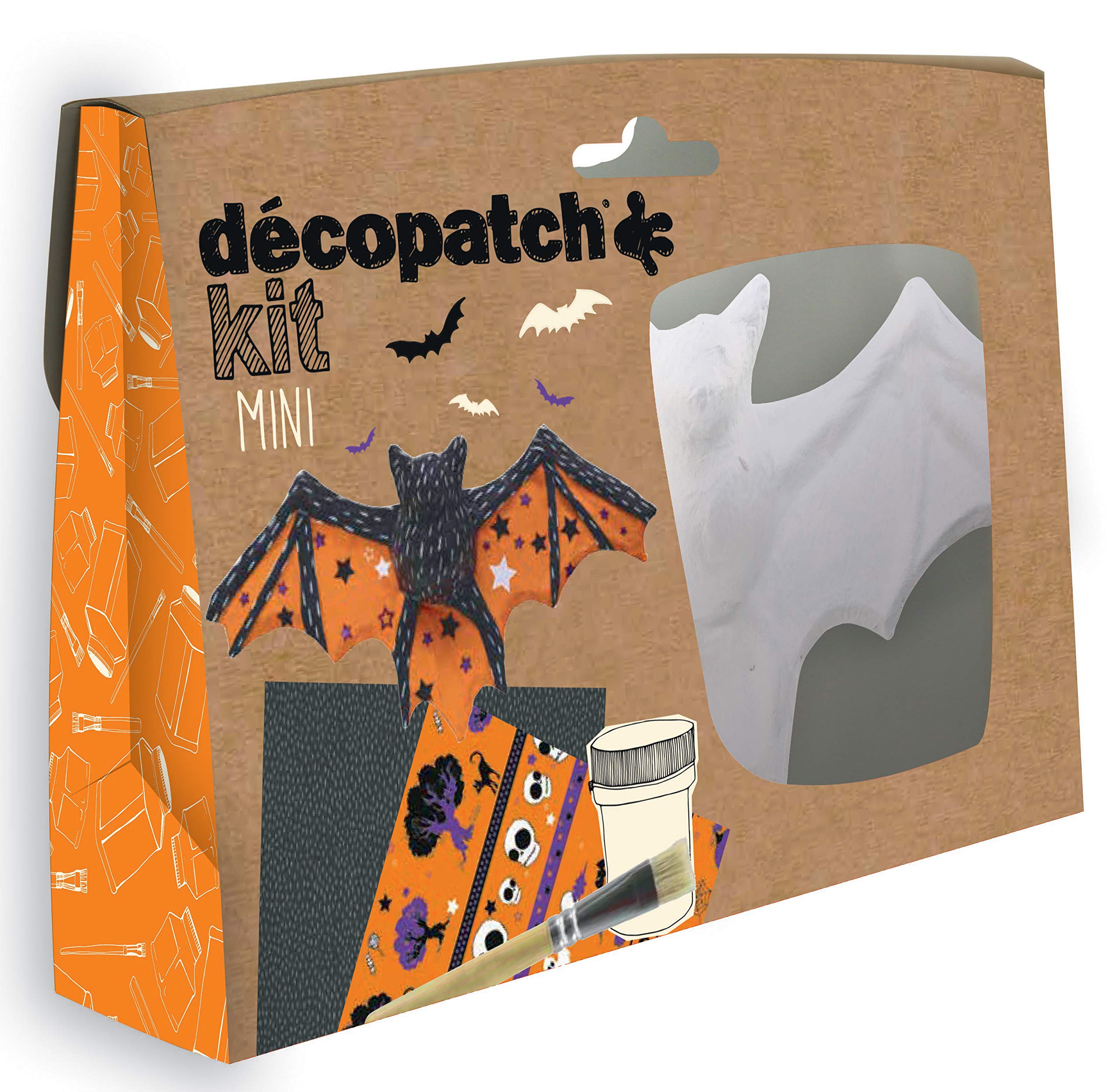 Décopatch Mache Bat Mini Kit