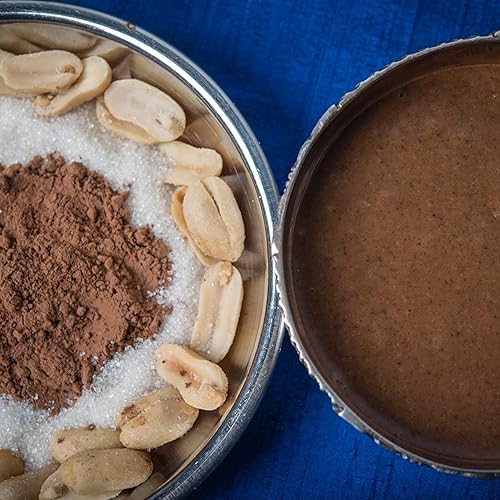 Miniatura 7 de OmMade - Caja de regalo de mantequilla de maní para el día de San Valentín Sweetheart paquete de 4 de 4 onzas hecha en Estados Unidos vegana sin