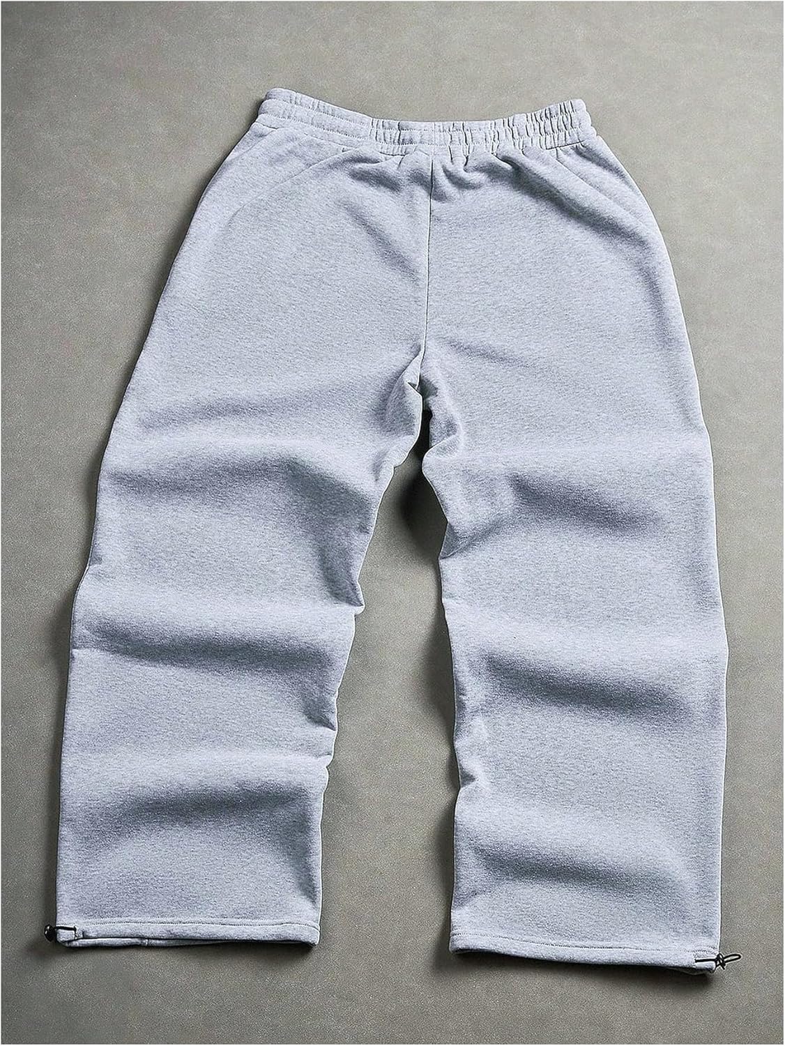 GORGLITTER Men's Low Waist Baggy Sweatpants Fall Casual Y2K Loose Wide Leg Track Hiking Joggers Sweat Pants with Pocket - Image 4