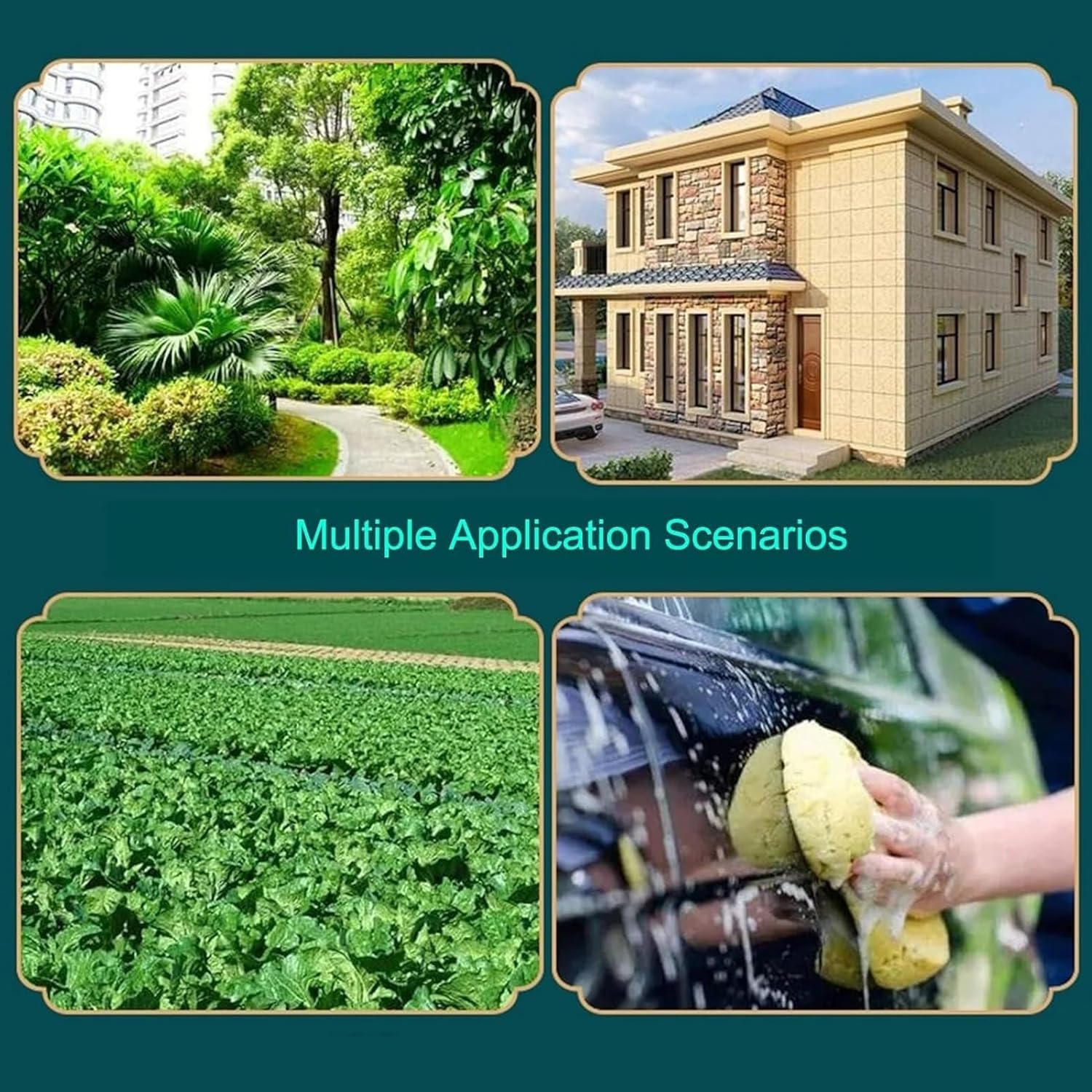 Outdoor Garden Water Column - Freestanding Hose Stand for Villas & Courtyards, Durable Black Design, Easy Installation, Ideal for Garden Watering Solutions